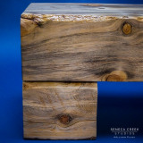 Beetle Kill Log Bench Custom Furniture | Commercial and Product Photography | Small Business Photos from Wyoming and the Rocky Mountains | Seneca Creek Studios by Allison Pluda | SenecaCreekStudios.com