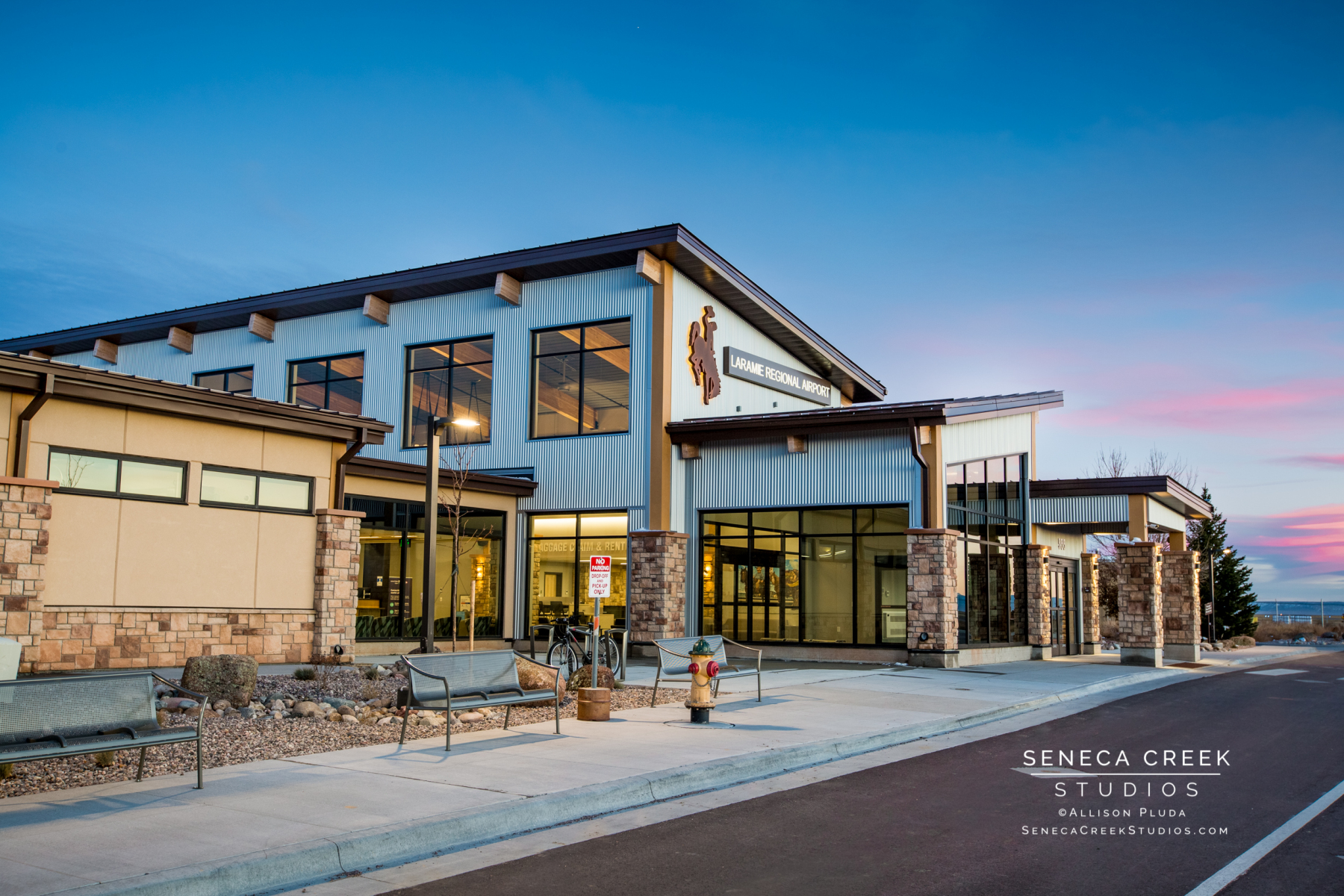 Jviation Laramie Regional Airport Wyoming Commercial Advertising Business Architectural Photography