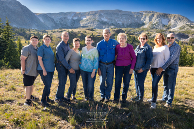 Olson Family | Outdoor Family Photos in the Mountains | Laramie Wyoming Family Portrait Photographyer | Seneca Creek Studios