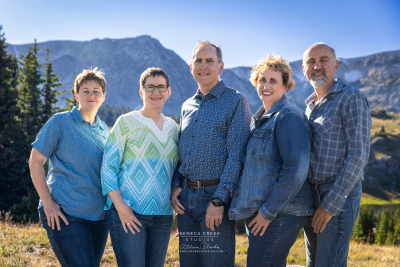 Olson Family | Outdoor Family Photos in the Mountains | Laramie Wyoming Family Portrait Photographyer | Seneca Creek Studios