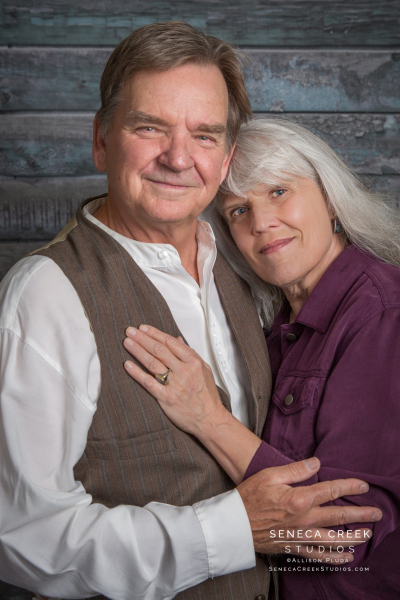 John and Landra Studio Headshot Family Portraits Laramie, Wyoming