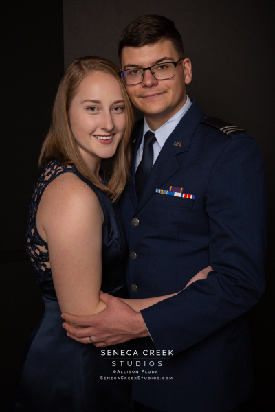 Lake Family Air Force Military Portrait Headshots in Laramie, Wyoming