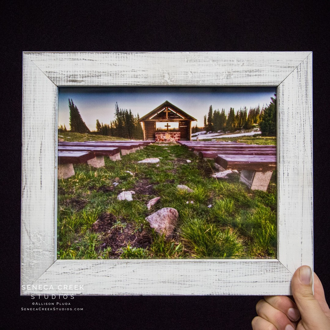Mountain Chapel | Signature Archival Fine Art Framed Photography Prints | Fine Art Gallery of Nature, Landscape, and Western Photography from Wyoming and the Rocky Mountains | Seneca Creek Studios by Allison Pluda | SenecaCreekStudios.com
