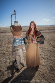 Rachelle Rose Designs Custom Made Fashion and Clothing Wild Woman Portrait Session in Laramie, Wyoming