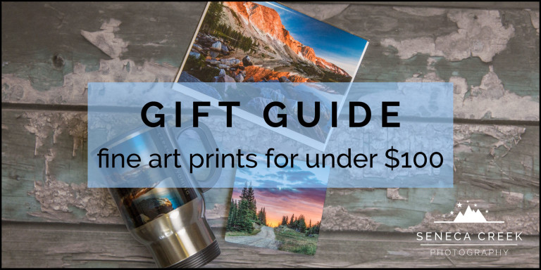 Photography Gift Guide – Unique Fine Art Prints For Under $100