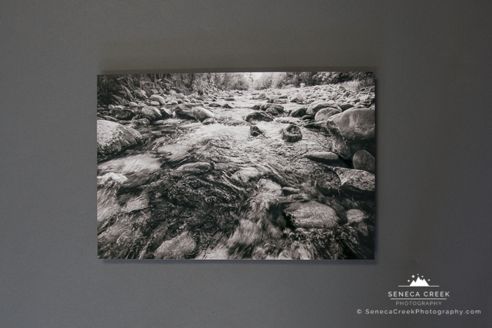 product metal print black and white river SenecaCreekPhotography_160610-SCP10884-26
