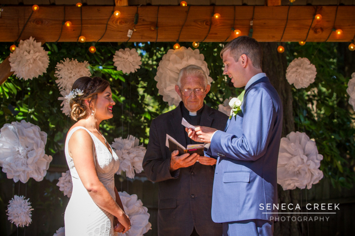 SenecaCreekPhotography.com by Allison Pluda - Kirigin and Nick's Dreamy Backyard Portland, Oregon Wedding