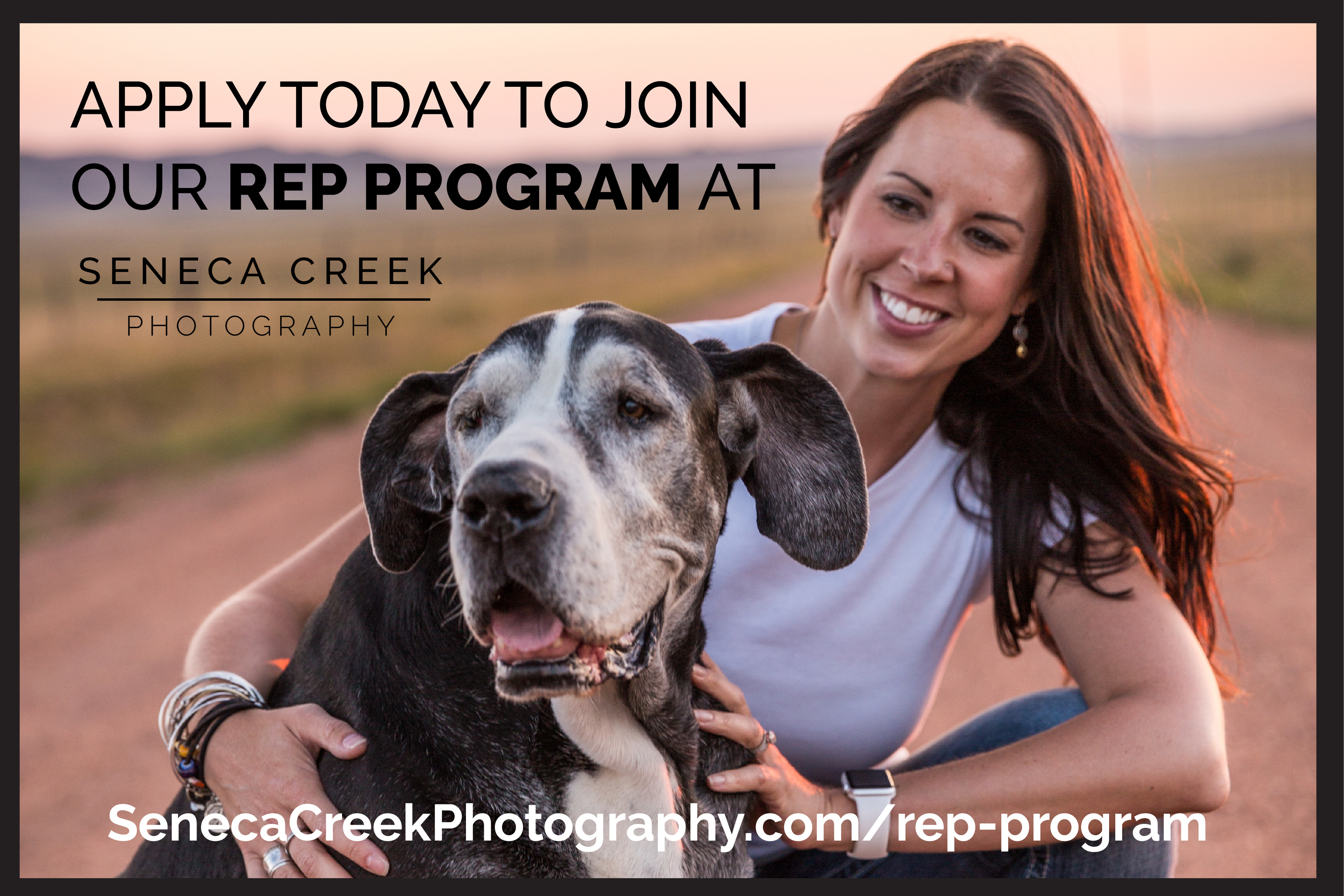 Rep Program Apply Today SenecaCreekPhotography.com by Allison Pluda
