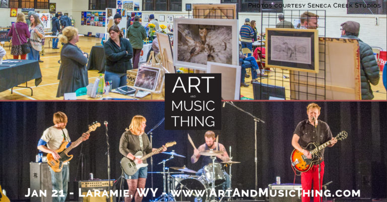 6th Annual Art and Music Thing in Laramie, Wyoming