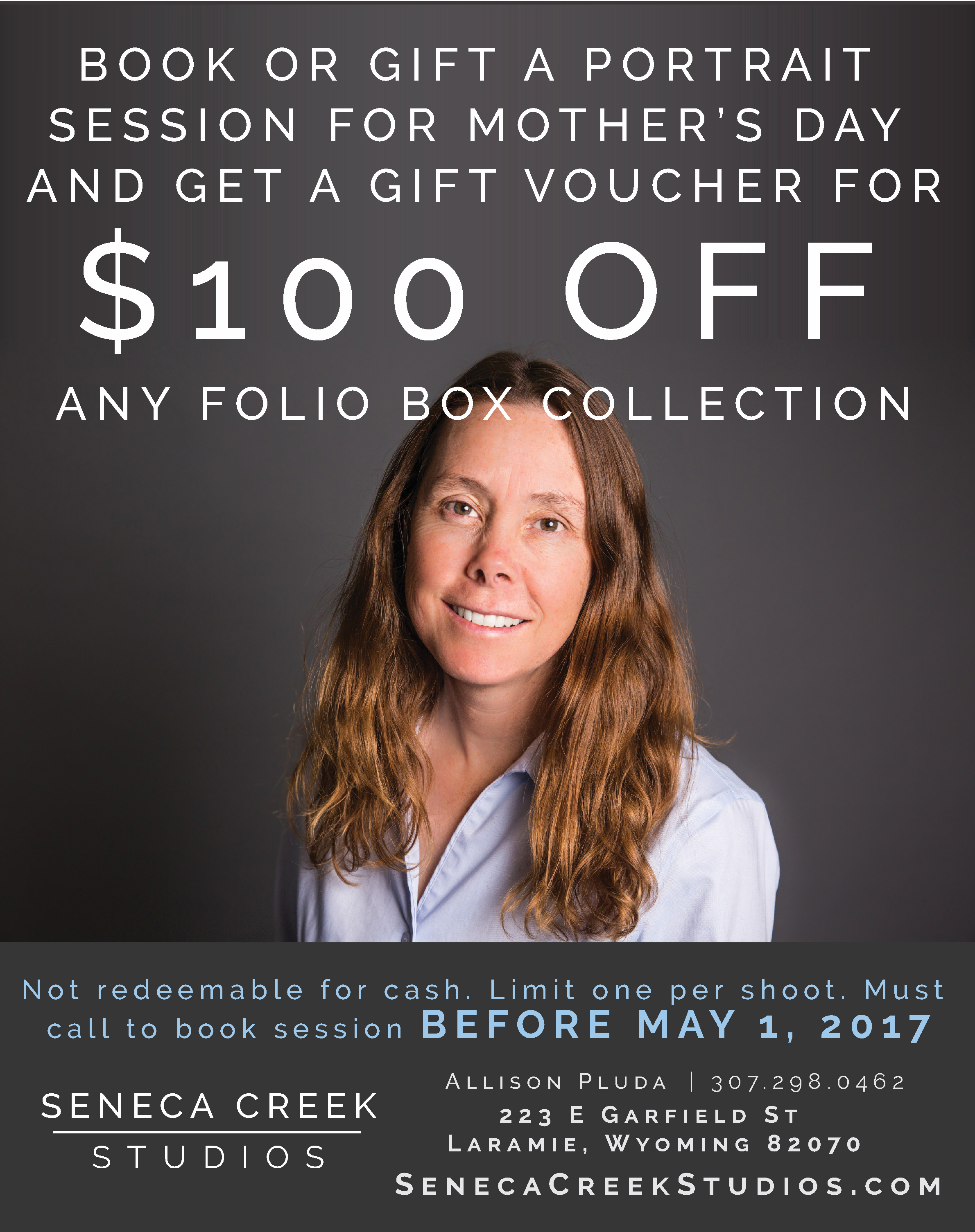 SenecaCreekStudios.com by Allison Pluda - Laramie, Wyoming Portrait Photographer - Mother's Day Promotion