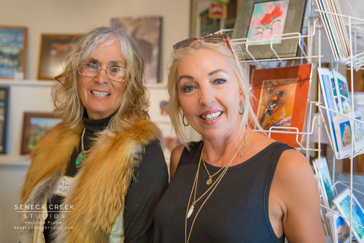 SenecaCreekStudios.com by Allison Pluda - Works of Wyoming Fine Art Gallery and Gift Store Grand Opening Artists Reception in Historic Downtown Laramie, Wyoming - Seneca-Creek-Studios-170512-SCS14502-6