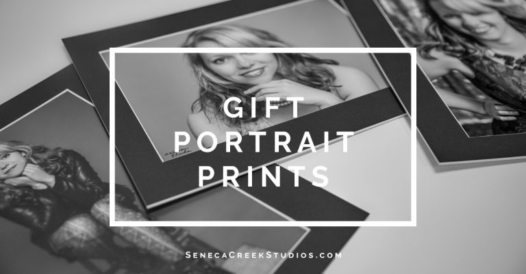 Give the Gift of Photographs with Our Portrait Print Gift Cards and Gift Registry