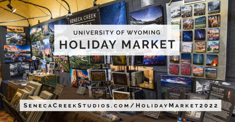 Holiday Market Art Show and Sale, Hosted by the University of Wyoming in Laramie, Wyoming | Wyoming Landscape Photography Exhibition